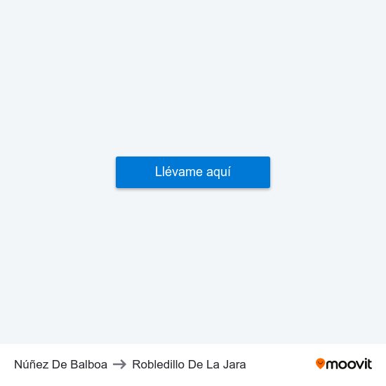 Núñez De Balboa to Robledillo De La Jara map