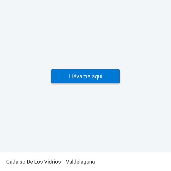 Cadalso De Los Vidrios to Valdelaguna map