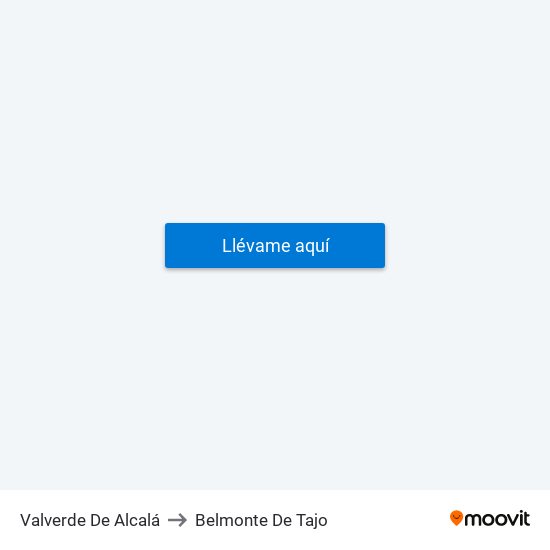 Valverde De Alcalá to Belmonte De Tajo map