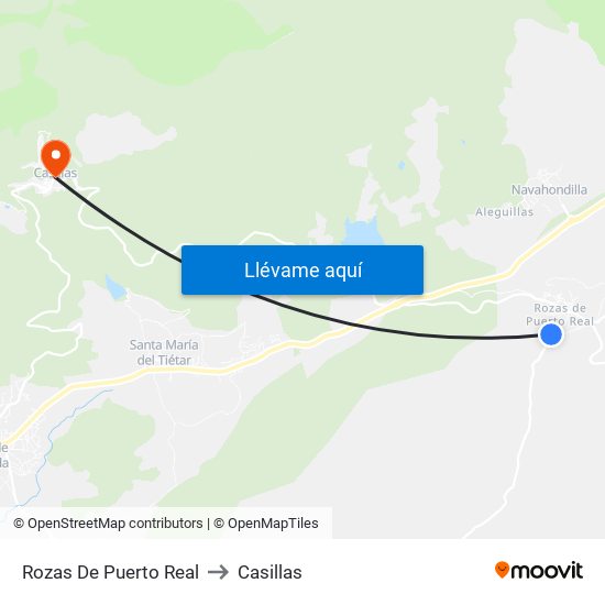 Rozas De Puerto Real to Casillas map