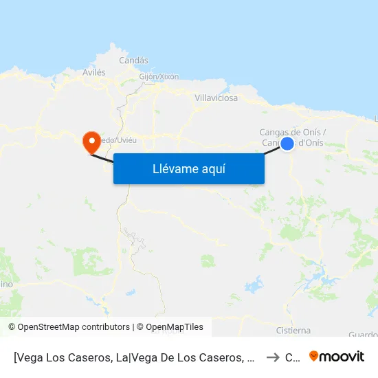 [Vega Los Caseros, La|Vega De Los Caseros, La]  Vega De Los Caseros [Cta 05432] to Caces map