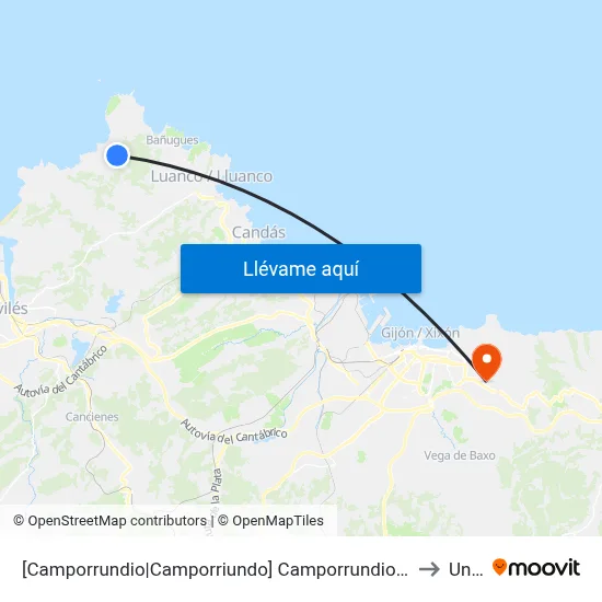 [Camporrundio|Camporriundo]  Camporrundio [Cta 00319] to Uned map