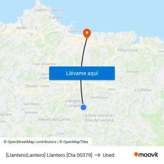 [Llantero|Lantero]  Llantero [Cta 00379] to Uned map