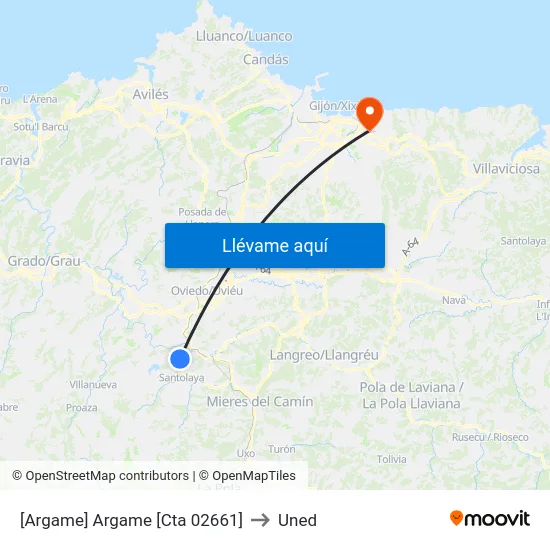 [Argame]  Argame [Cta 02661] to Uned map