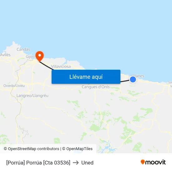 [Porrúa]  Porrúa [Cta 03536] to Uned map