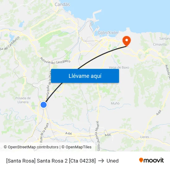 [Santa Rosa]  Santa Rosa 2 [Cta 04238] to Uned map
