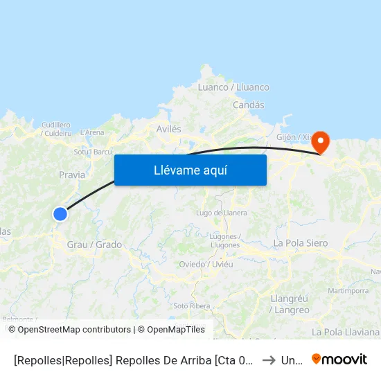 [Repolles|Repolles]  Repolles De Arriba [Cta 05301] to Uned map