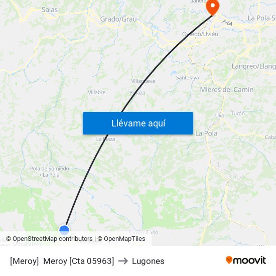 [Meroy]  Meroy [Cta 05963] to Lugones map
