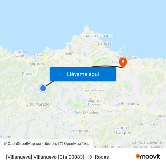 [Villanueva]  Villanueva [Cta 00083] to Roces map