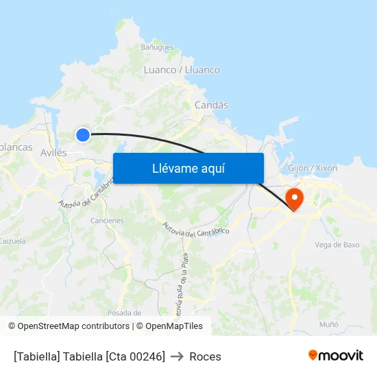 [Tabiella]  Tabiella [Cta 00246] to Roces map