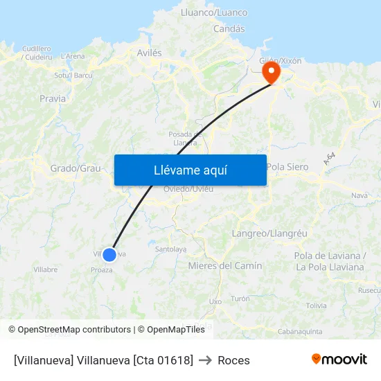 [Villanueva]  Villanueva [Cta 01618] to Roces map