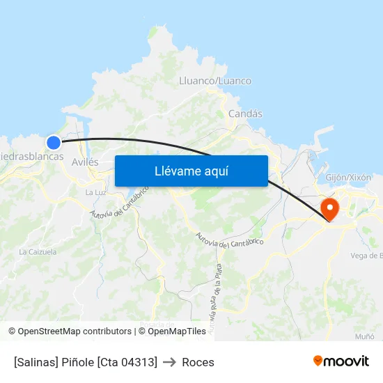 [Salinas]  Piñole [Cta 04313] to Roces map
