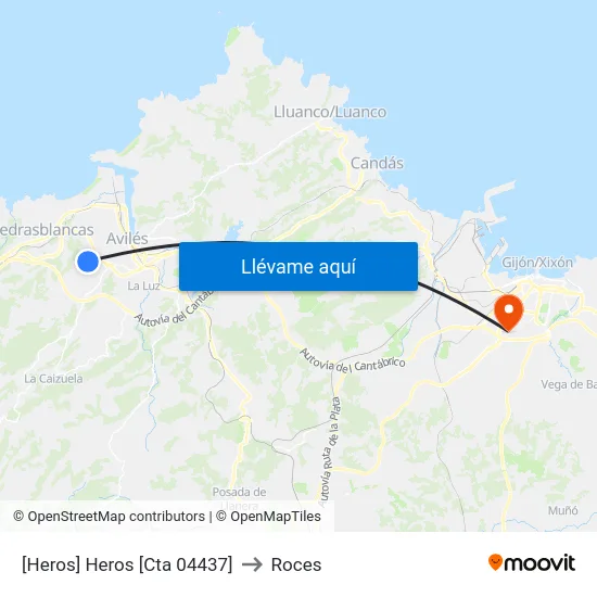 [Heros]  Heros [Cta 04437] to Roces map