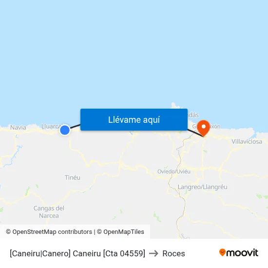 [Caneiru|Canero]  Caneiru [Cta 04559] to Roces map