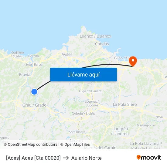[Aces]  Aces [Cta 00020] to Aulario Norte map
