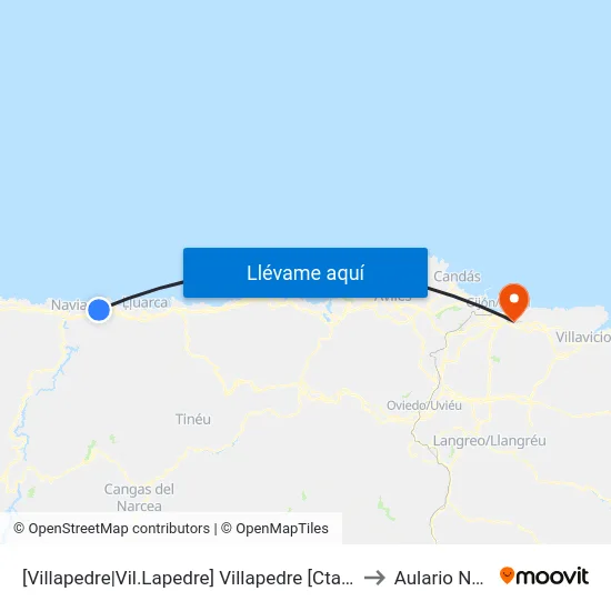 [Villapedre|Vil.Lapedre]  Villapedre [Cta 04523] to Aulario Norte map