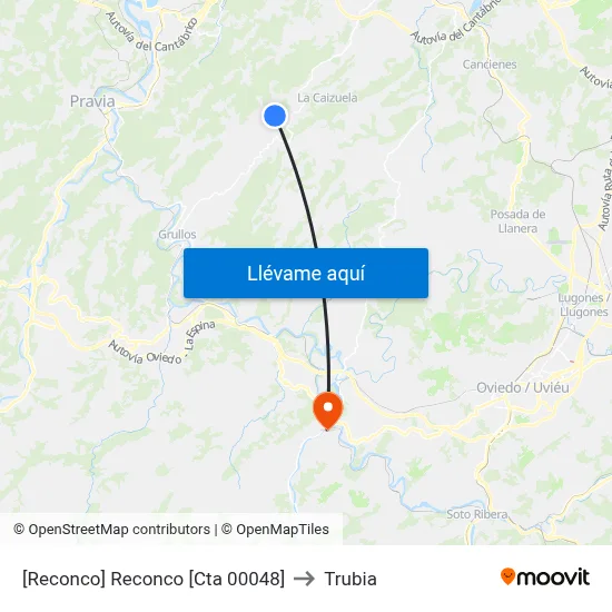 [Reconco]  Reconco [Cta 00048] to Trubia map