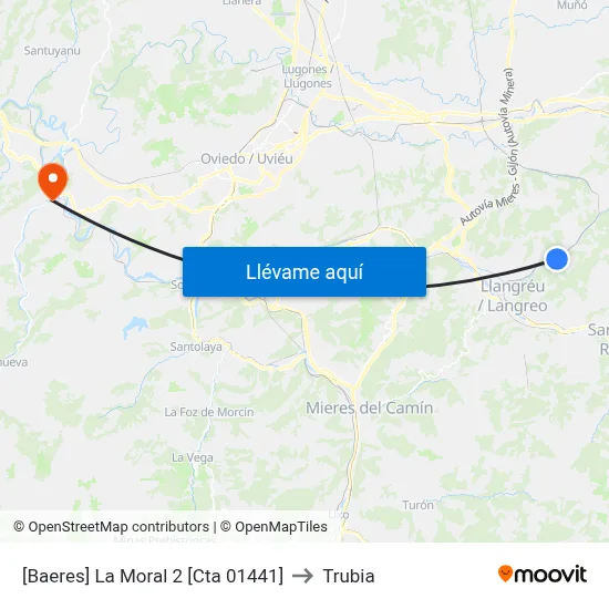[Baeres]  La Moral 2 [Cta 01441] to Trubia map