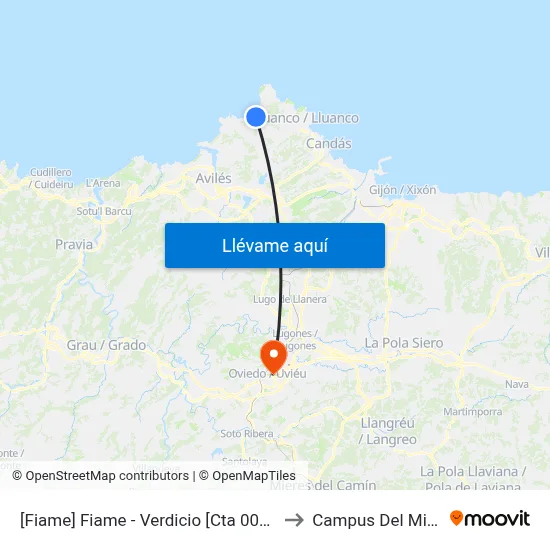 [Fiame]  Fiame - Verdicio [Cta 00317] to Campus Del Milán map