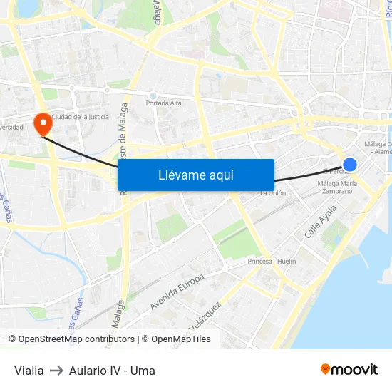 Vialia to Aulario IV - Uma map