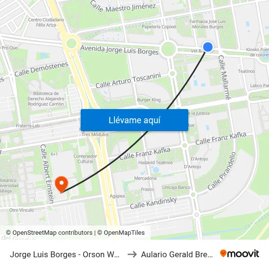 Jorge Luis Borges - Orson Welles to Aulario Gerald Brenan map