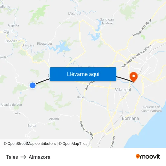 Tales to Almazora map