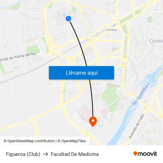 Figueroa (Club) to Facultad De Medicina map