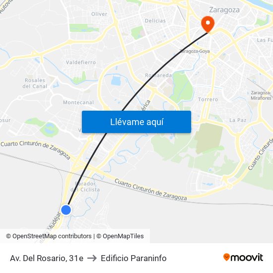 Av. Del Rosario, 31e to Edificio Paraninfo map