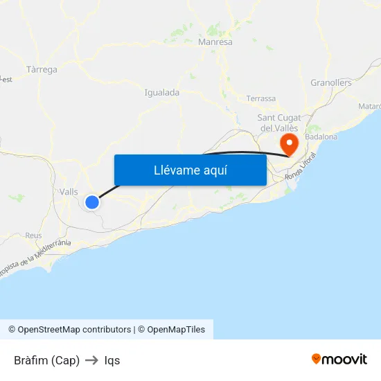 Bràfim (Cap) to Iqs map