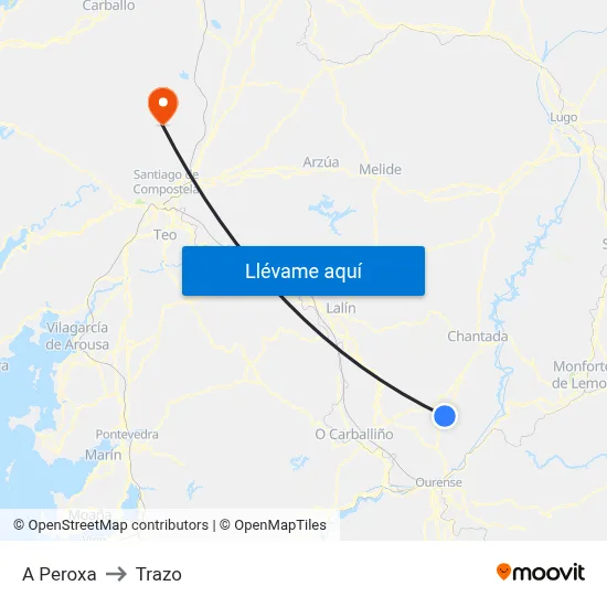 A Peroxa to Trazo map
