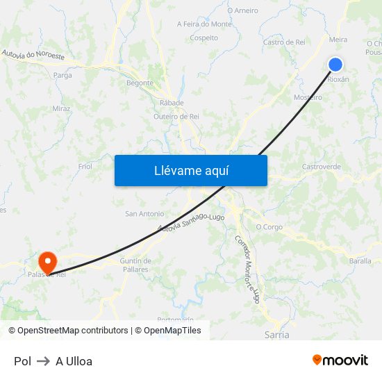 Pol to A Ulloa map