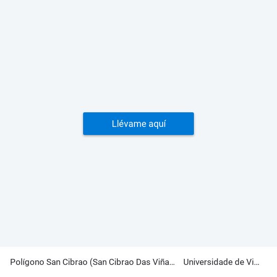 Polígono San Cibrao (San Cibrao Das Viñas) to Universidade de Vigo map