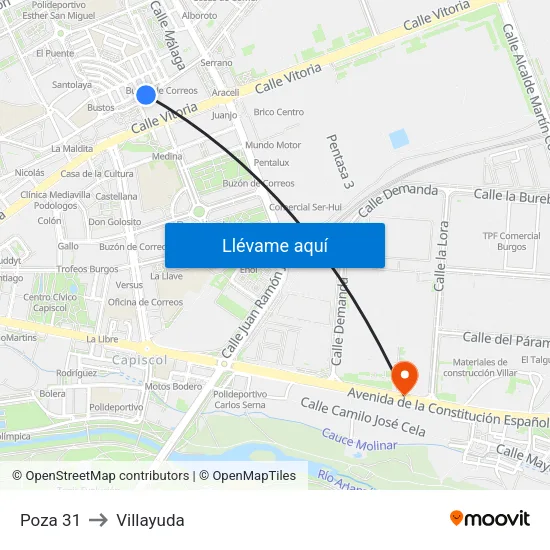 Poza 31 to Villayuda map