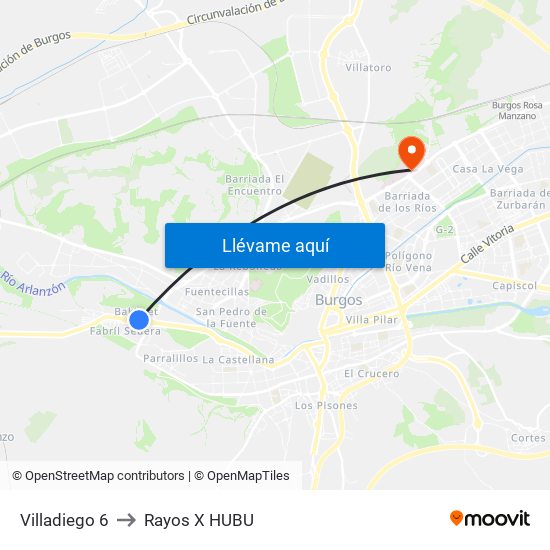 Villadiego 6 to Rayos X HUBU map