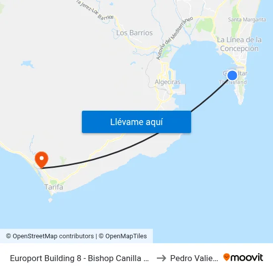 Europort Building 8 - Bishop Canilla House to Pedro Valiente map