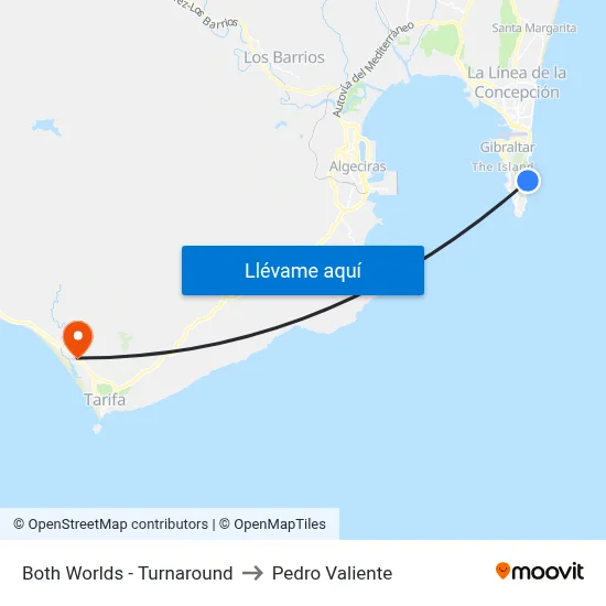 Both Worlds - Turnaround to Pedro Valiente map