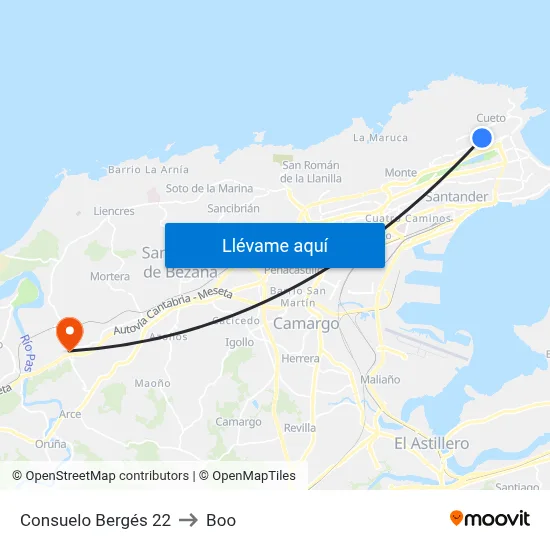 Consuelo Bergés 22 to Boo map