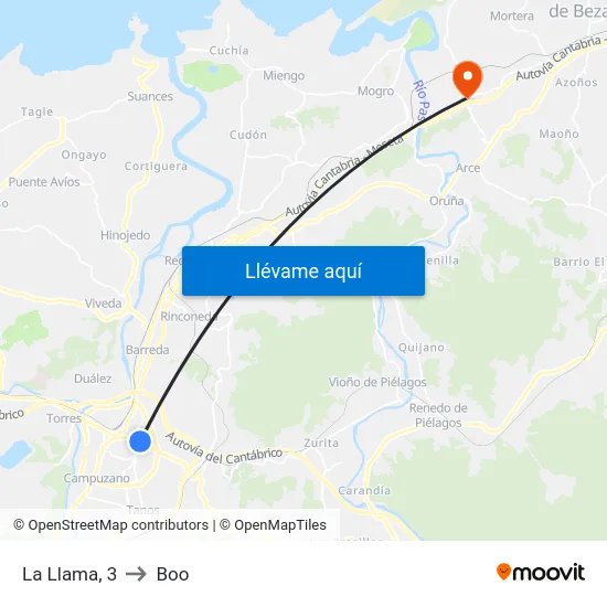 La Llama, 3 to Boo map