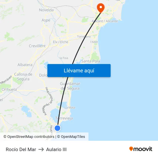 N-332, S/N (Hotel Torrejoven), Ctra. N-332 to Aulario III map