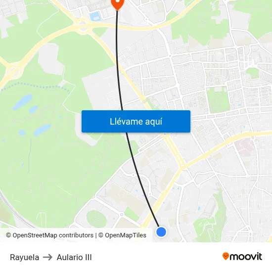 Rayuela to Aulario III map
