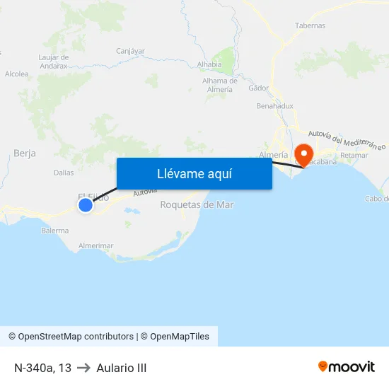 N-340a, 13 to Aulario III map