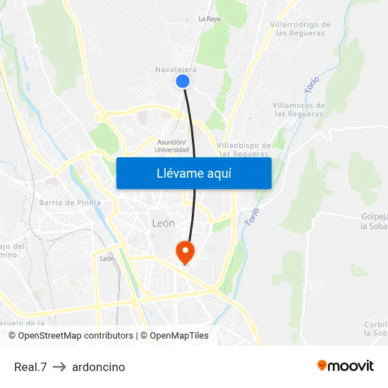 Real.7 to ardoncino map