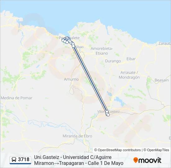 3718 Bus Line Map