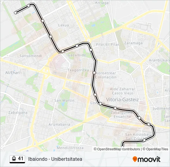41 Light Rail Line Map