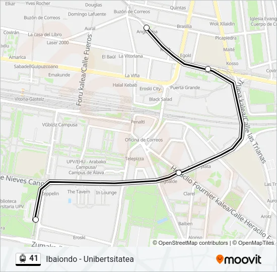 41 Light Rail Line Map