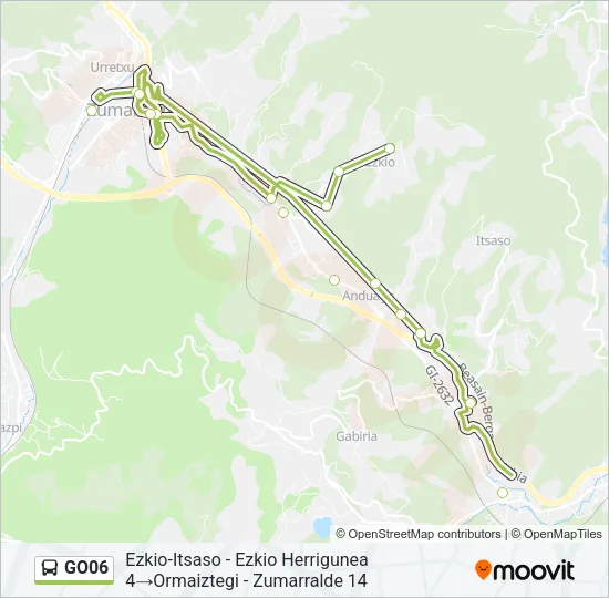 GO06 Bus Line Map