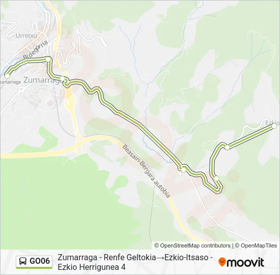 GO06 Bus Line Map