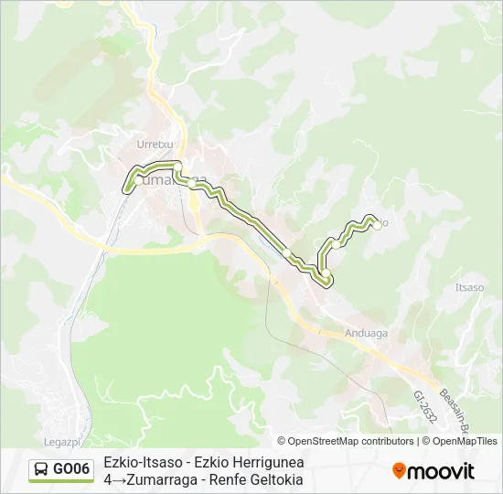 GO06 Bus Line Map