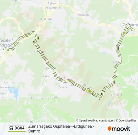 DG04 Bus Line Map