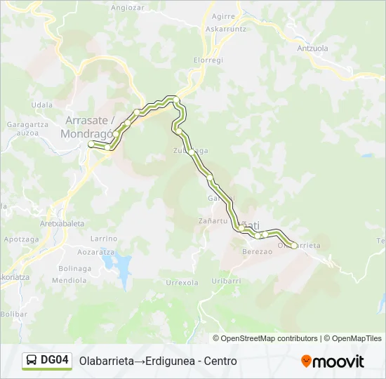 DG04 Bus Line Map